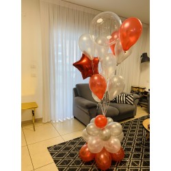 זר בלונים ליום האהבה